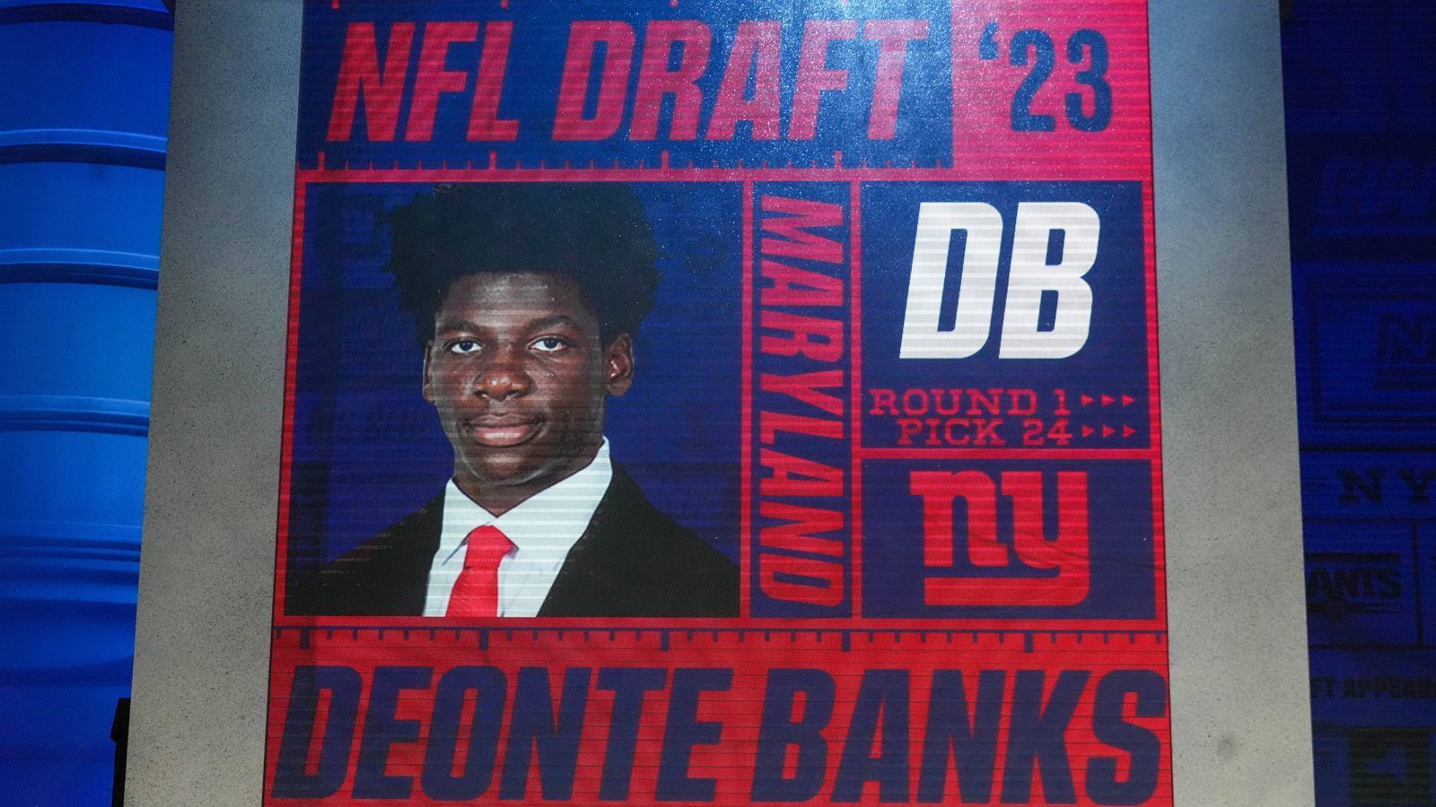 <strong>24. Pick: Deonte Banks (CB, New York Giants)</strong><br>- Vertrag unterschrieben: ja<br>- Signing Bonus:&nbsp;6.875.922&nbsp;Dollar<br>- Gesamtgehalt:&nbsp;13.579.393 Dollar
