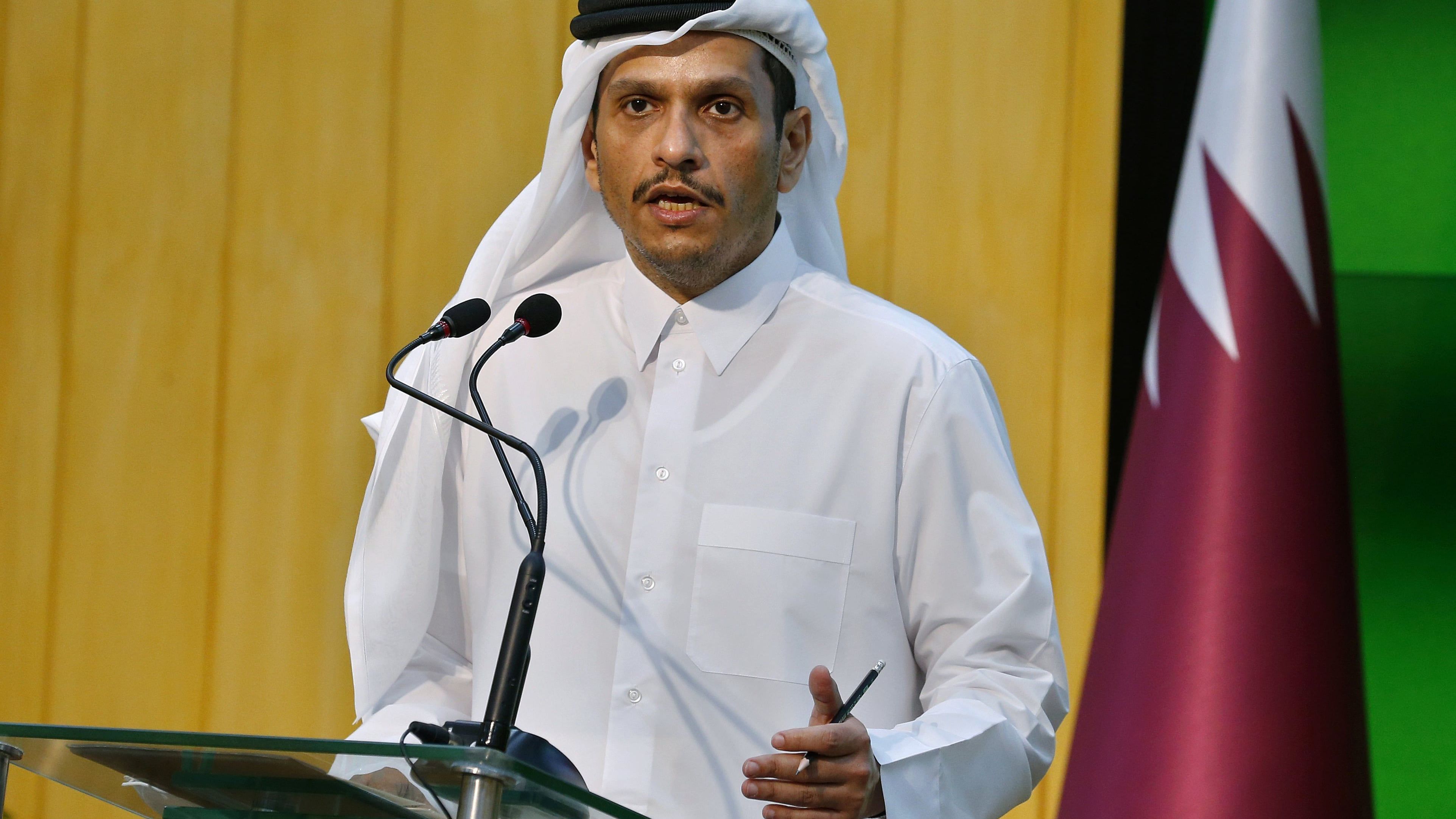 Katars Außenminister Mohammed bin Abdulrahman Al Thani