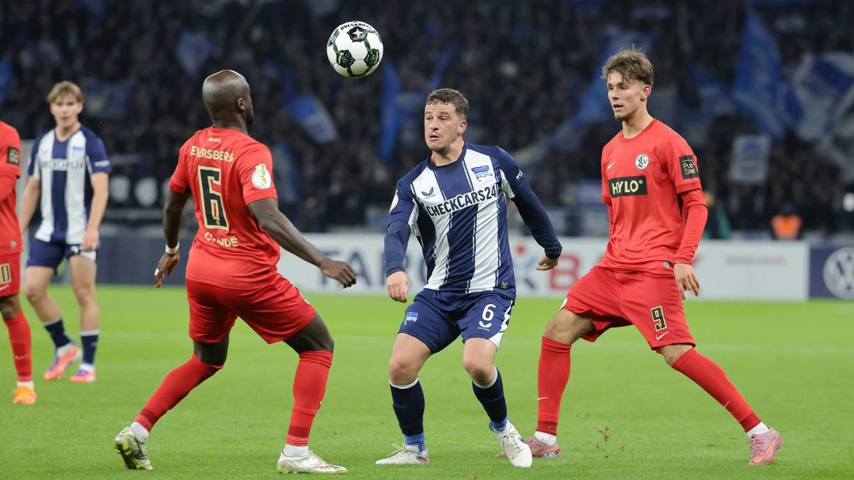 Hertha BSC steht im Achtelfinale