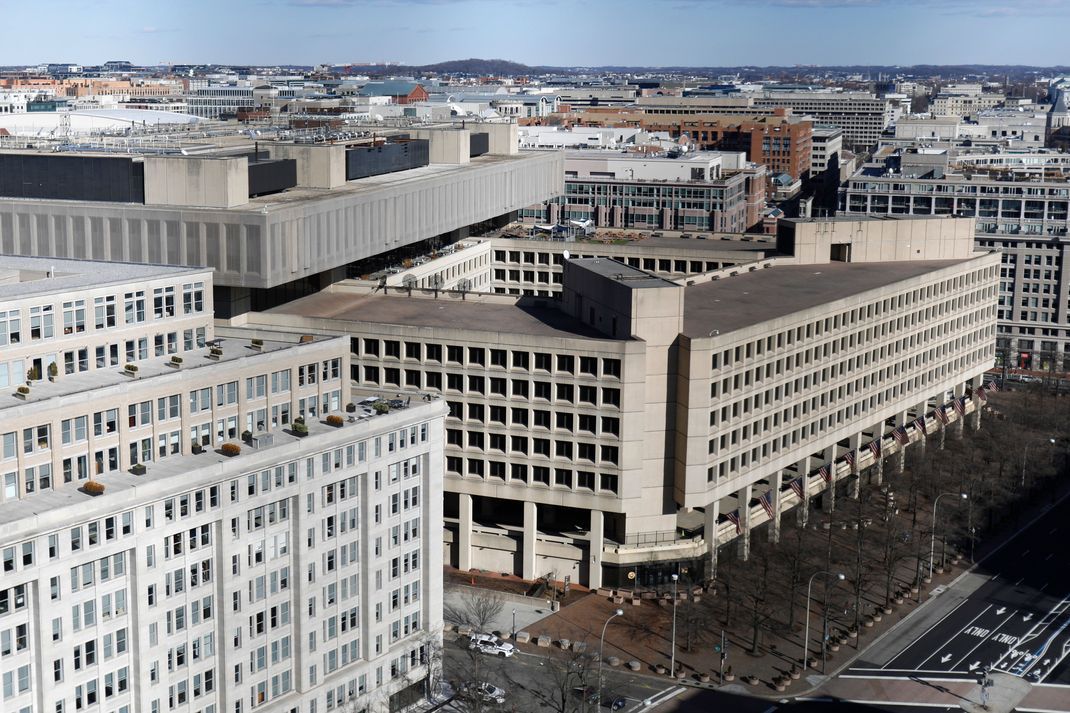Der Sitz des Federal Bureau of Investigation (FBI) in Washington.