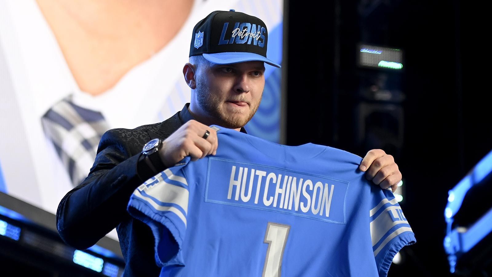 <strong>Platz 6: Aidan Hutchinson</strong><br>Team: Detroit Lions<br>Sacks letzte Regular Saison: 11,5<br>Solo Tackles letzte Regular Season: 36