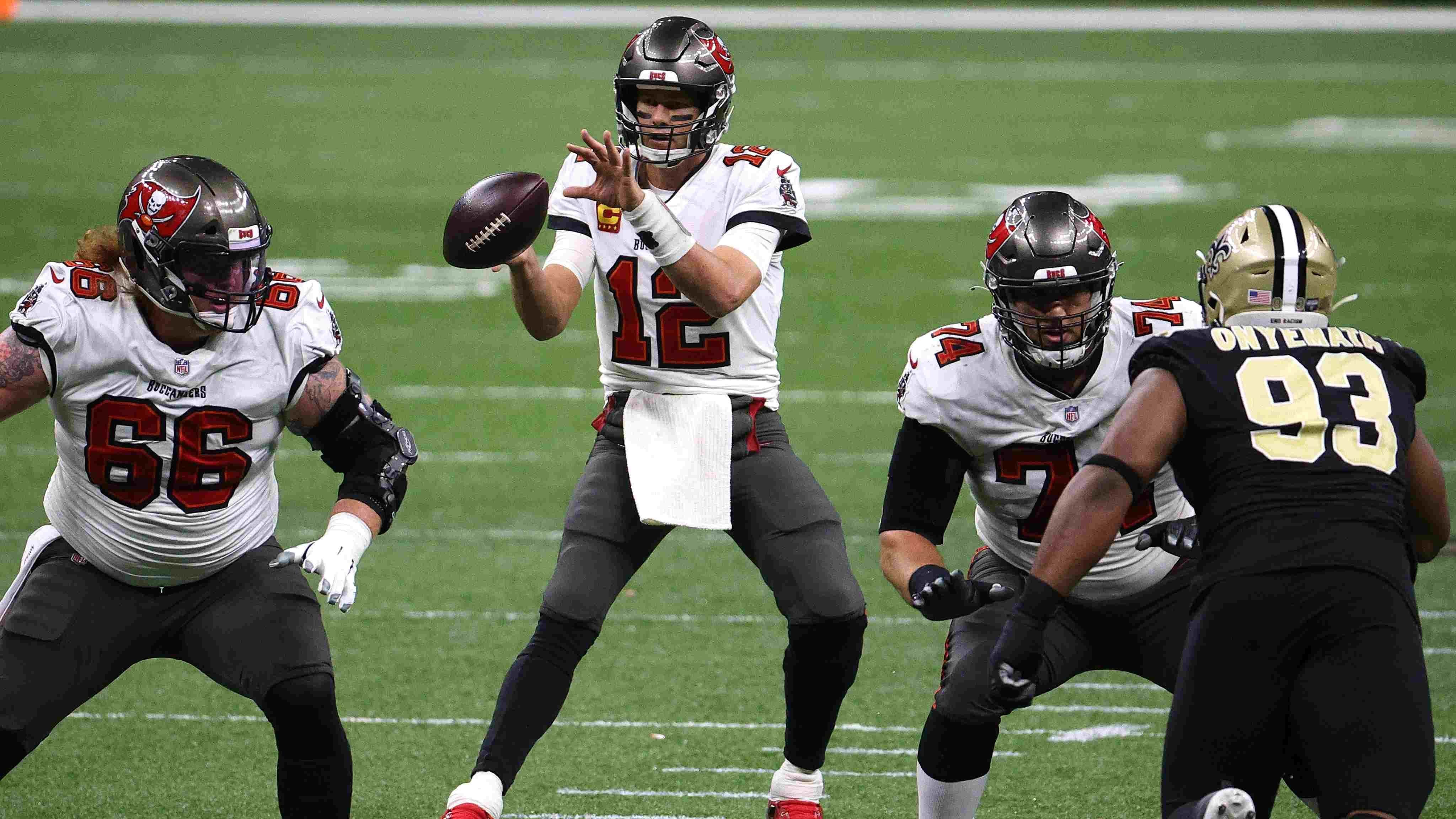 
                <strong>Platz 5: NFC South - Bilanz: 32-32</strong><br>
                 - New Orleans Saints: 12-4  - Tampa Bay Buccaneers: 11-5  - Carolina Panthers: 5-11  - Atlanta Falcons: 4-12
              