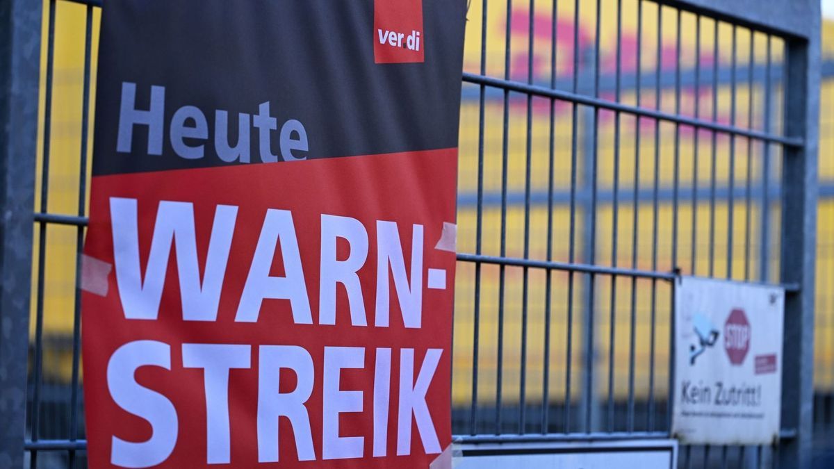 Warnstreik bei DHL