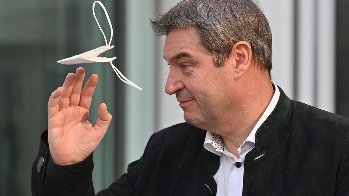 Bayerns Ministerpräsident Markus Söder