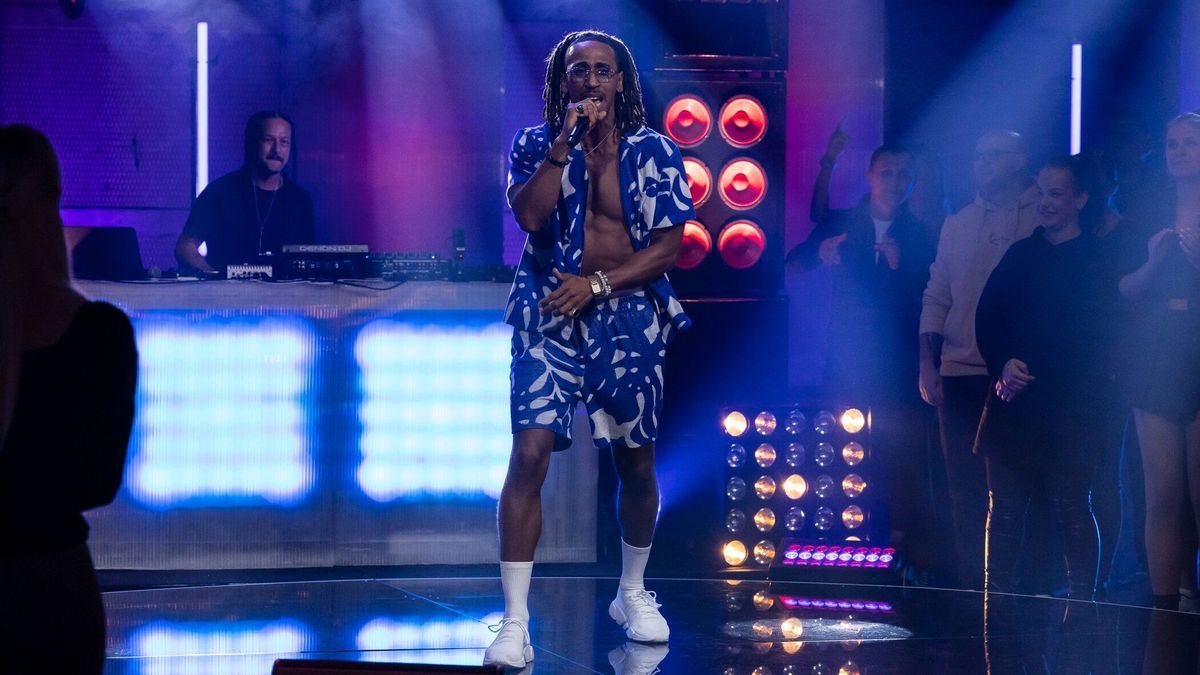 Dominik aka "CEO" performt bei "The Voice Rap by CUPRA" 2023