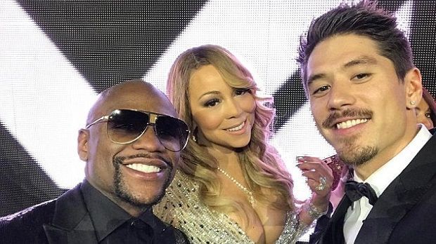 
                <strong>Mariah Carey</strong><br>
                Floyd Mayweather hat unzählige Erfolgsfans. Mariah Carey unterstützte ihn bereits, als er noch relativ unbekannt war.
              