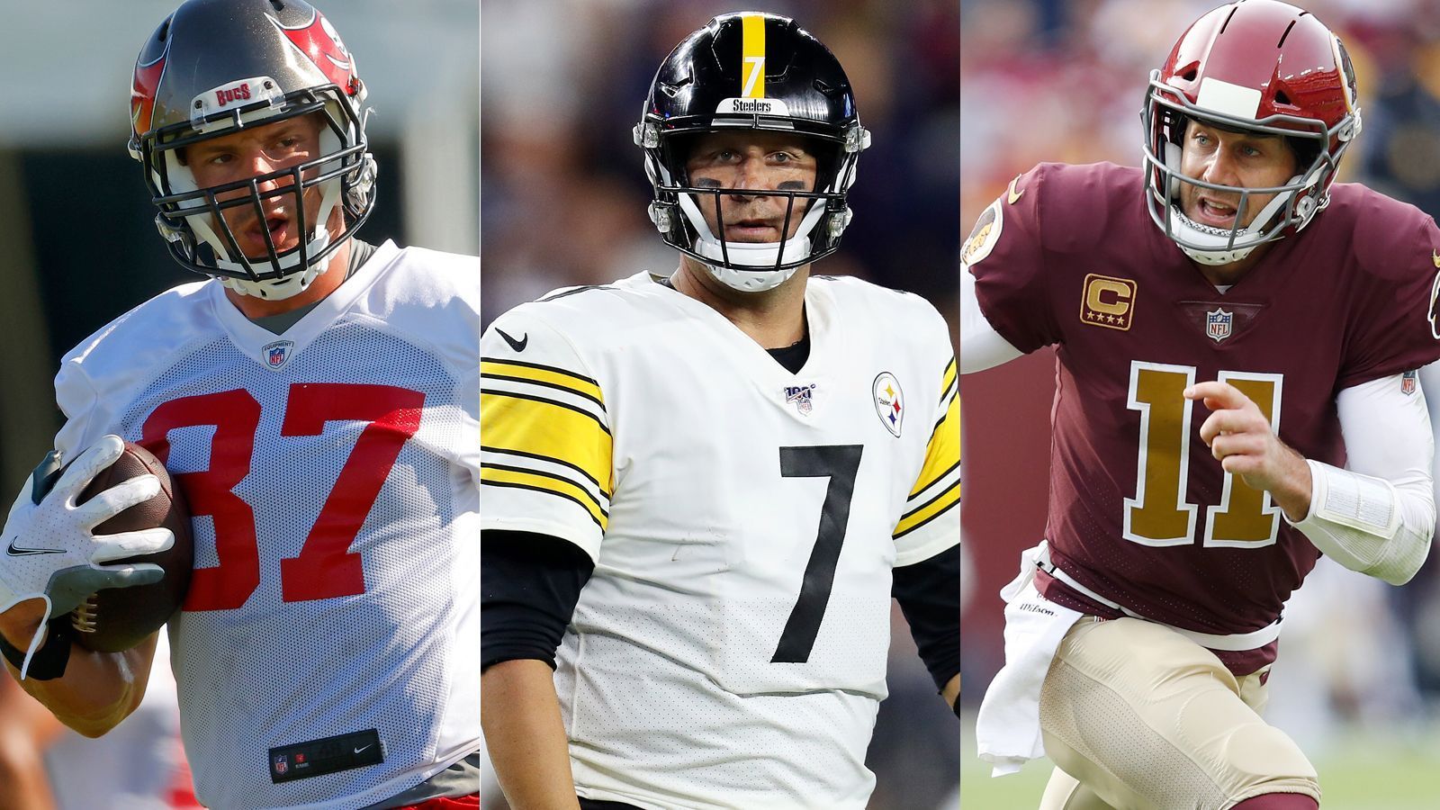 
                <strong>Comebacker des Jahres 2020: Das sind die Kandidaten</strong><br>
                Ben Roethlisberger, Cam Newton oder Rob Gronkowski? Wer schafft in der Saison 2020 das Comeback des Jahres? ran.de zeigt die aktuellen Quoten. (Stand: 28. August 2020/ Quelle: Westgate)
              