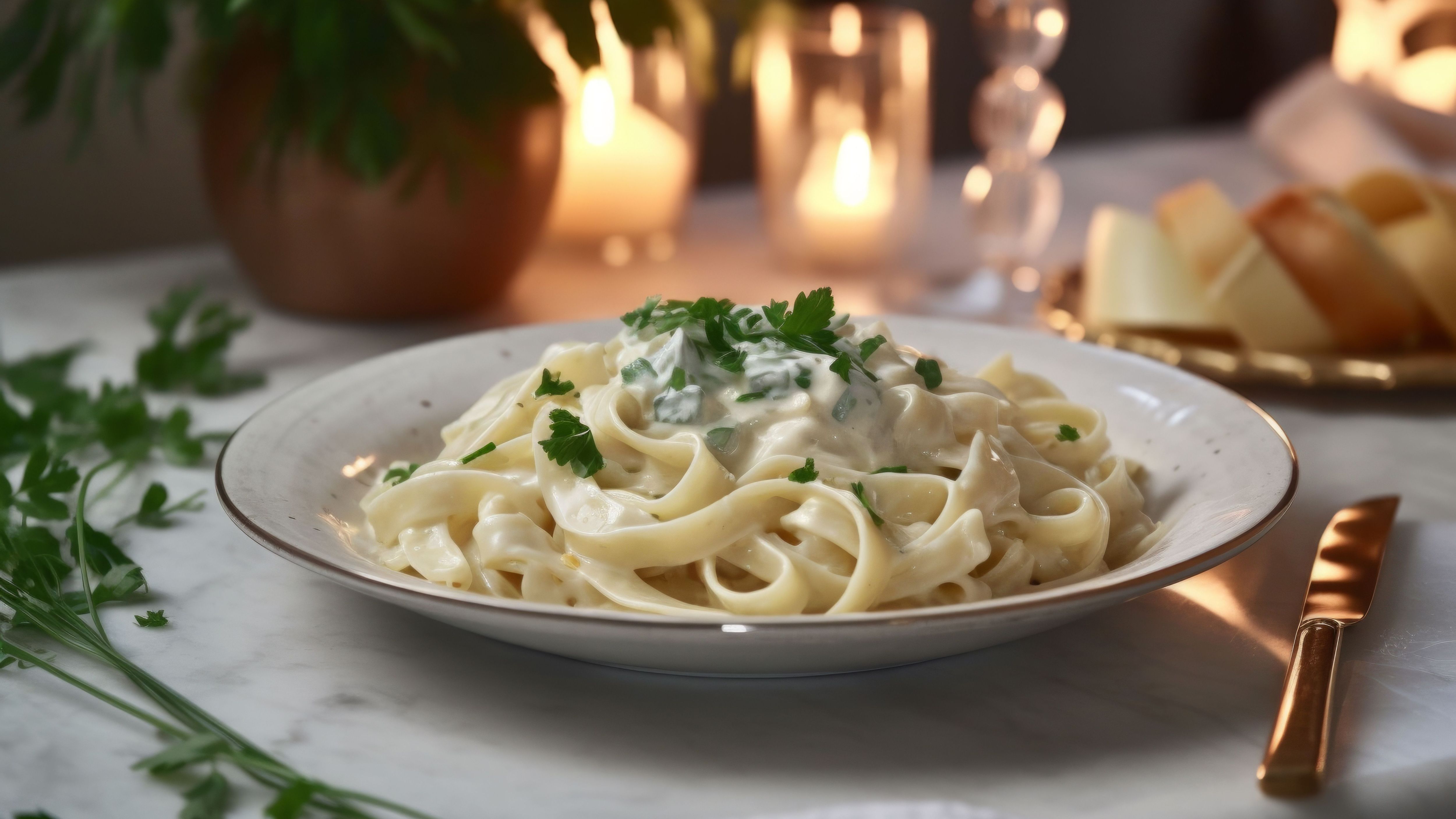 Bandnudeln mit Mangold-Sahne-Soße: Cremiges Pasta-Rezept
