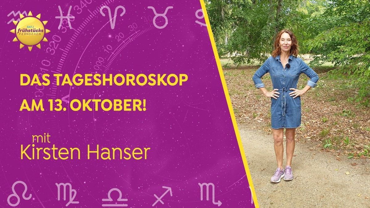 13.10.2022 Tageshoroskop