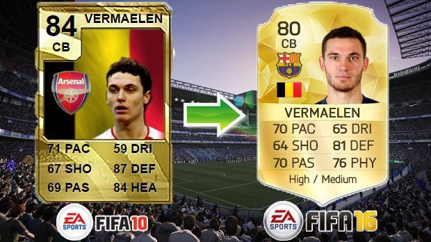 
                <strong>Thomas Vermaelen (FIFA 10 - FIFA 16)</strong><br>
                Thomas Vermaelen (FIFA 10 - FIFA 16)
              