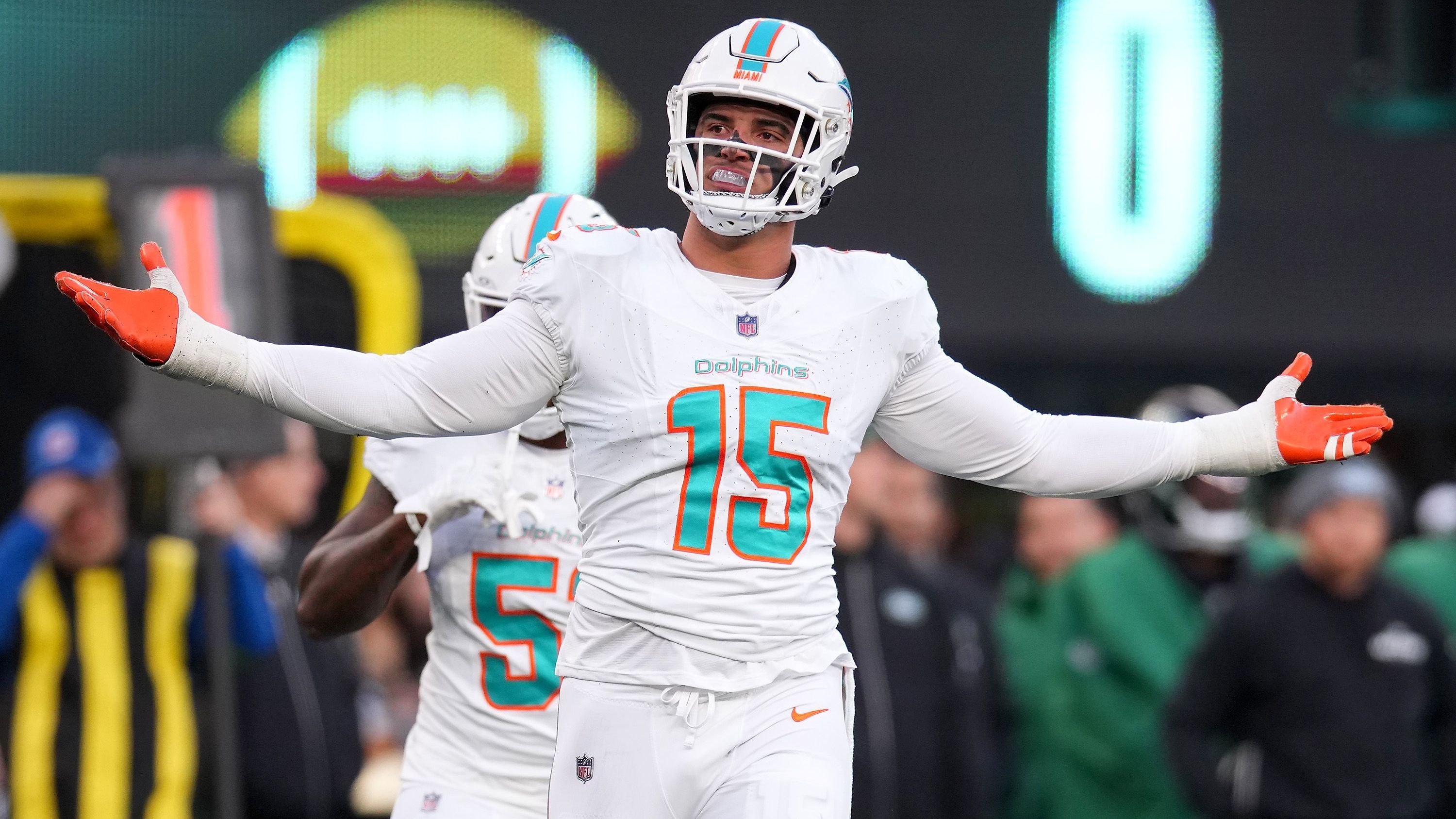 <strong>Miami Dolphins</strong><br>Offense-Spieler: 58 Prozent<br>Defense-Spieler: 39 Prozent