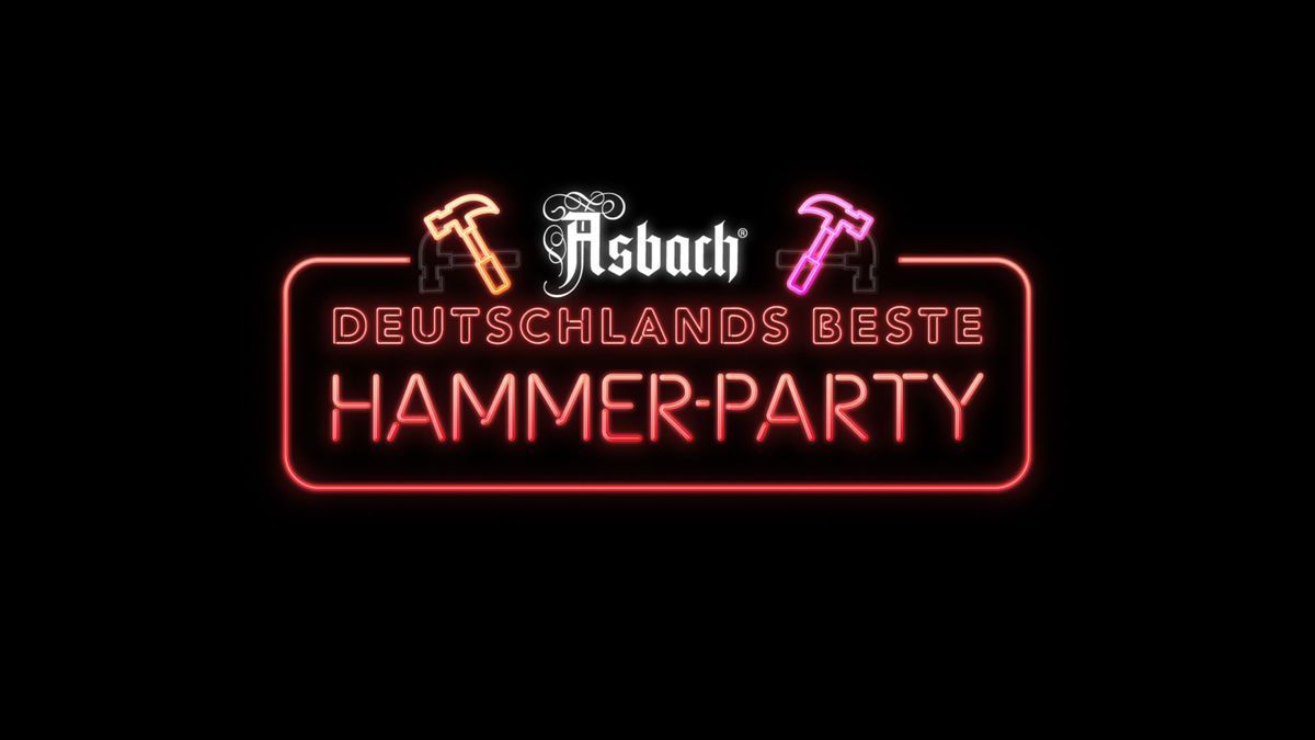 Asbach Deutschlands beste Hammer-Party