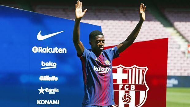 
                <strong>Platz 5 - FC Barcelona</strong><br>
                Ausgaben im Sommer 2017: 192,5 Millionen EuroTeuerster Neuzugang: Ousmane Dembele - 105 Millionen Euro Ablöse (von Borussia Dortmund)
              