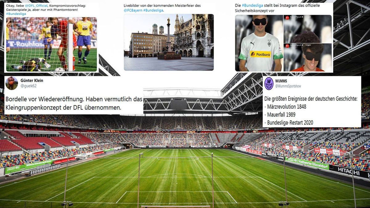 Twitter-Reaktionen auf Bundesliga-Restart