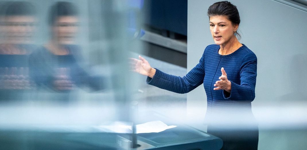 Sahra Wagenknecht ist unzufrieden mit den Abschiebungen der Bundesregierung. (Archivbild)