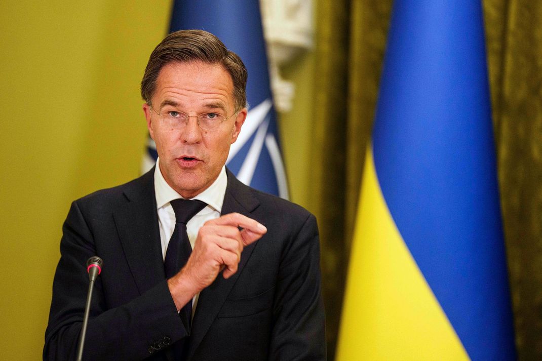 NATO-Generalsekretär Mark Rutte sprach in Brüssel über Russlands Verluste im Ukraine-Krieg.