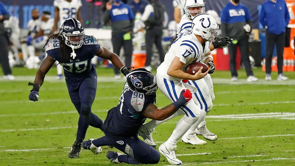 
                <strong>AFC South</strong><br>
                Das Rennen in der AFC South ist zumindest zwischen zwei Teams noch offen. Die Indianapolis Colts stehen mit 6-3 vor den Tennessee Titans mit der gleichen Bilanz. Aufgrund des direkten Duells in Woche 10, welches die Colts mit 34-17 auswärts gewannen, liegt das Team von Head Coach Frank Reich an Rang eins. Die Houston Texans (2-7) und die Jacksonville Jaguars (1-7) haben nur noch Außenseiterchancen.
              