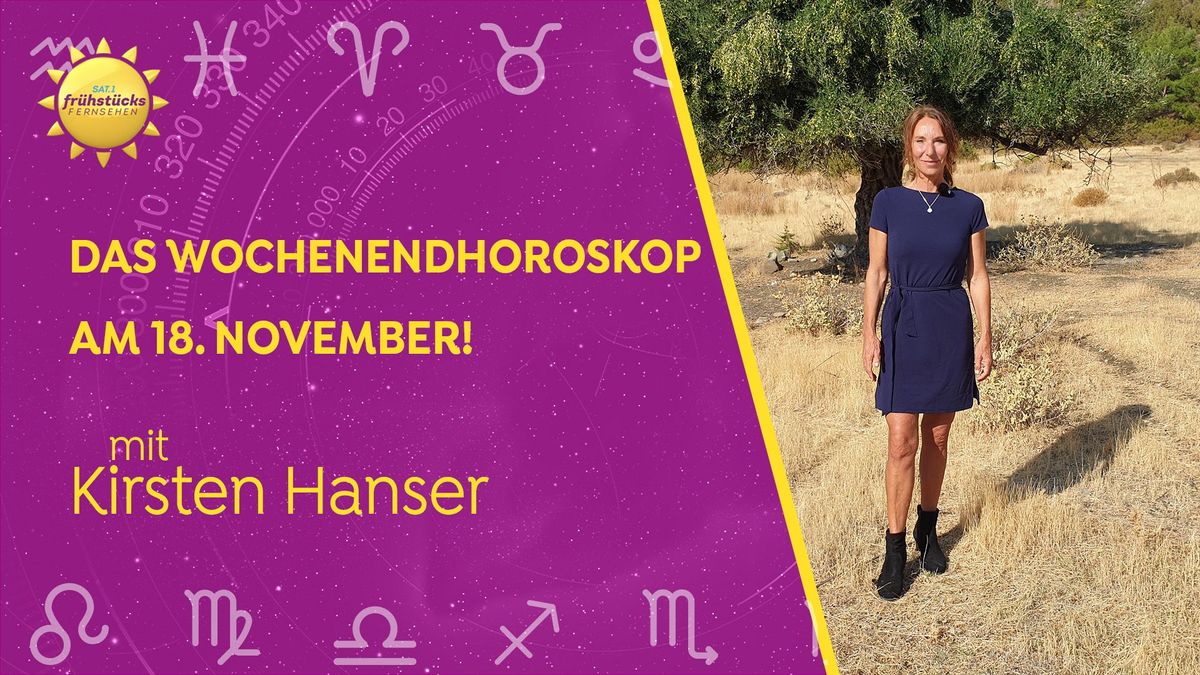 Wochenendhoroskop vom 18.11.22