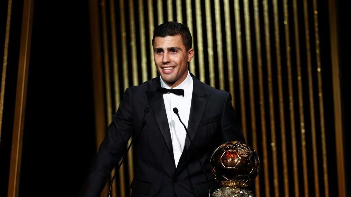Rodri mit dem Ballon d&apos;Or