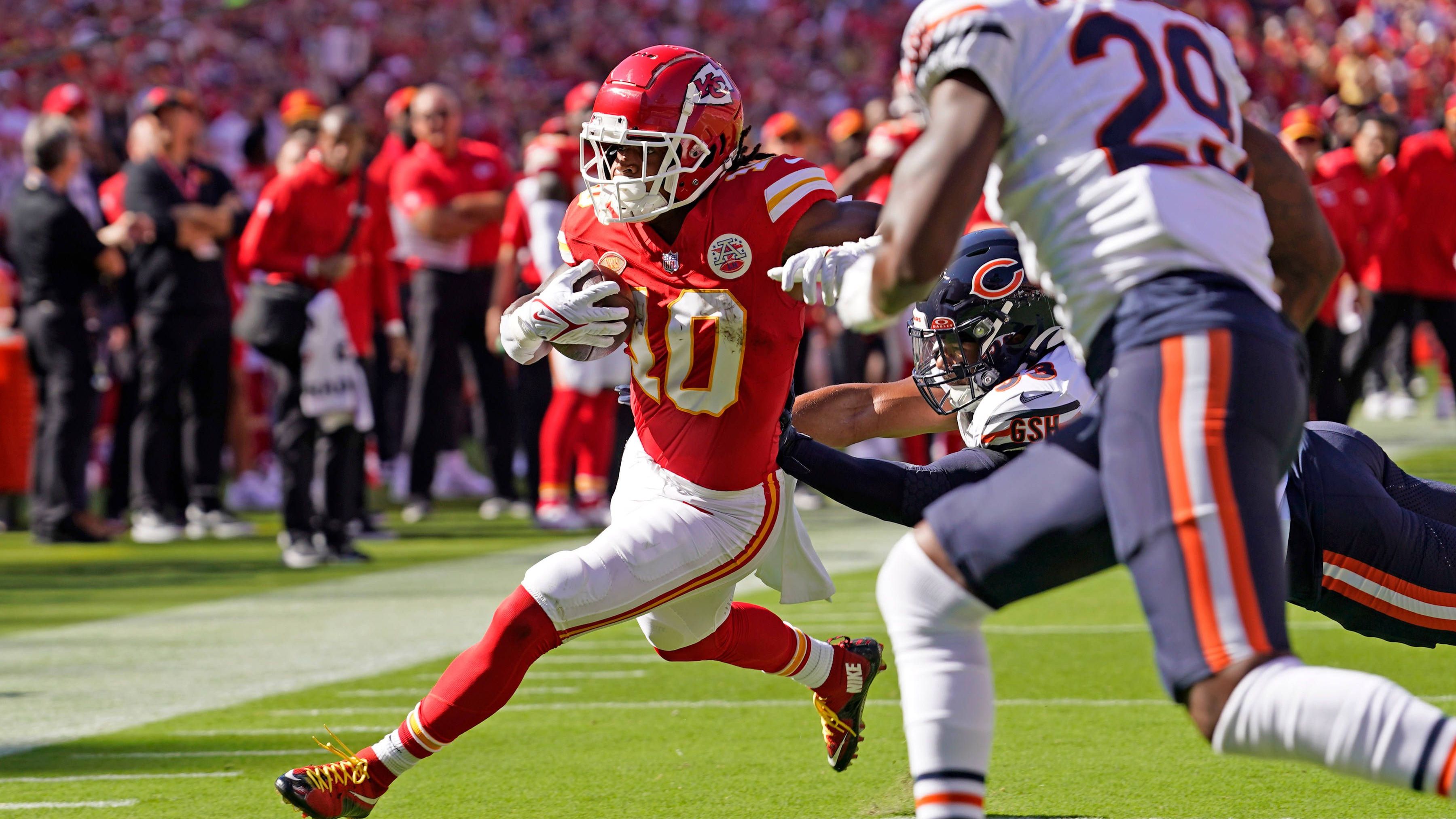 <strong>20. Chicago Bears at Kansas City Chiefs (10:41), Woche 3</strong><br>24,3 Millionen Zuschauer