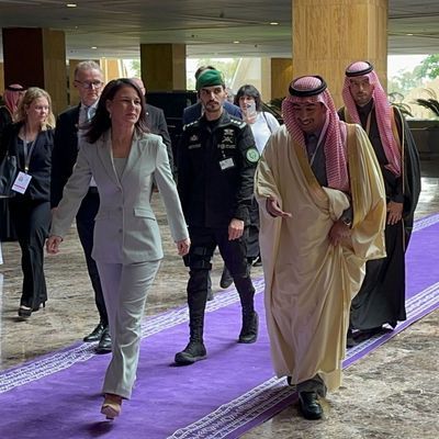 Außenministertreffen in Saudi-Arabien - Baerbock