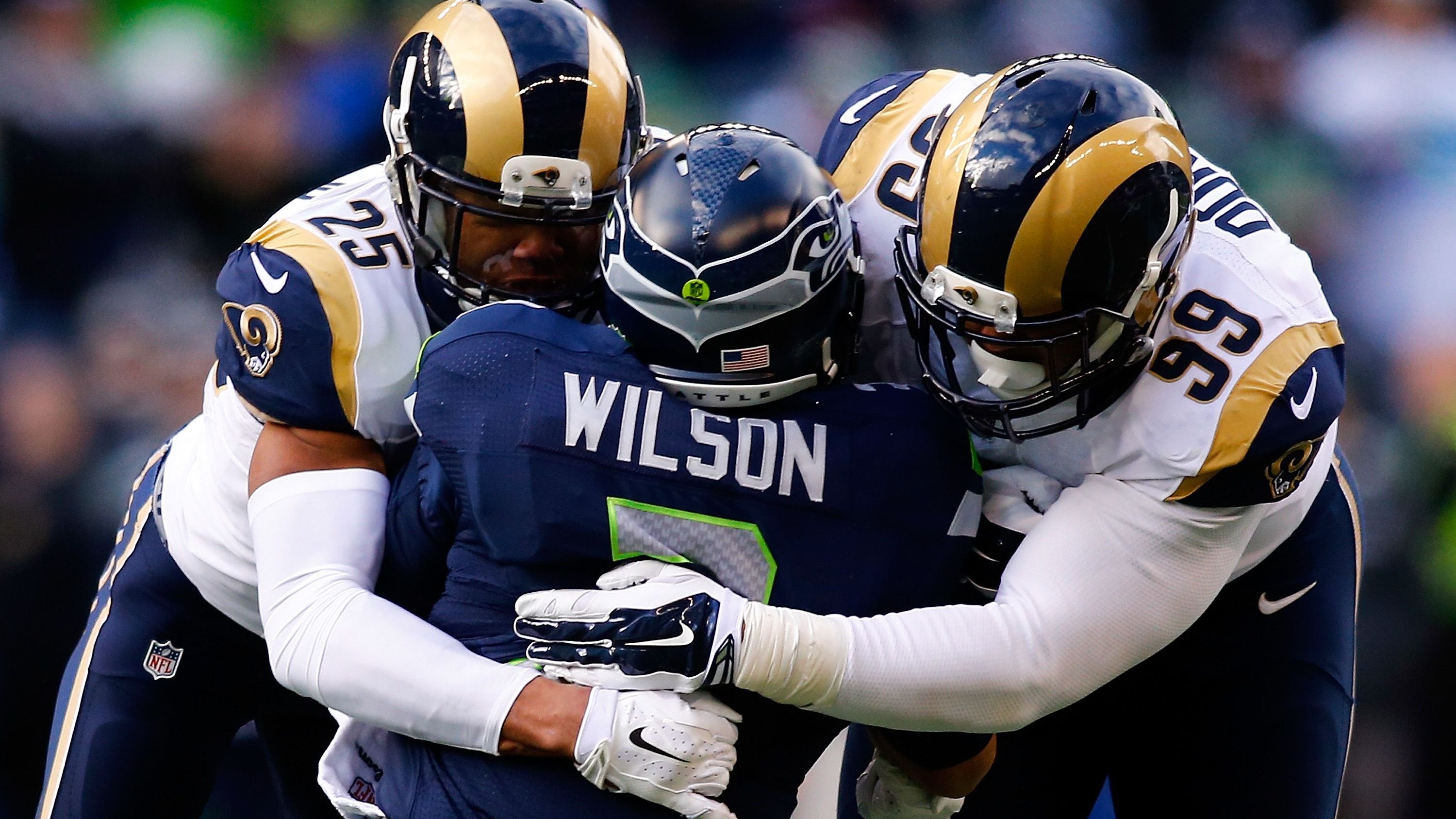 <strong>Seattle Seahawks</strong><br>Letzte Teilnahme an einem Conference Championship Game: <strong>Saison&nbsp;</strong><strong>2014</strong>