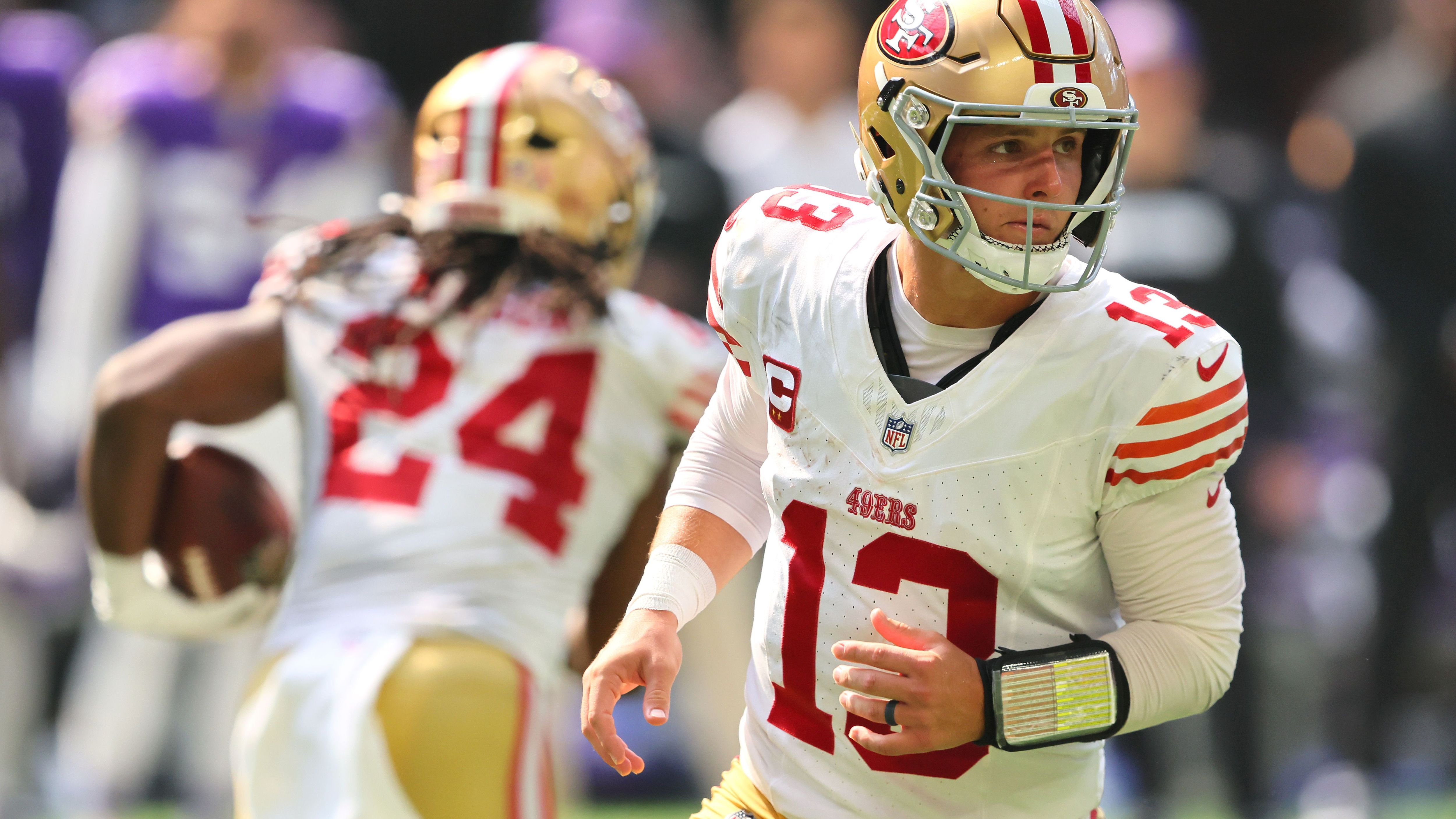 <strong>Brock Purdy (San Francisco 49ers)</strong><br> Letzte Interception: Saison 2024, Woche 2<br> Spiele seitdem: 1<br> Passversuche seitdem: <b>46</b>