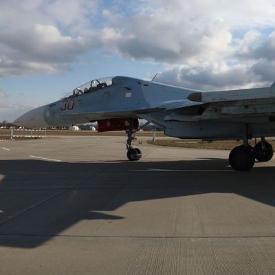 Russisches Kampfflugzeug