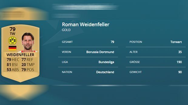 
                <strong>Roman Weidenfeller (-4)</strong><br>
                Roman Weidenfeller. Vergangene Saison: 83. Diese Saison: 79. Differenz: -4.
              