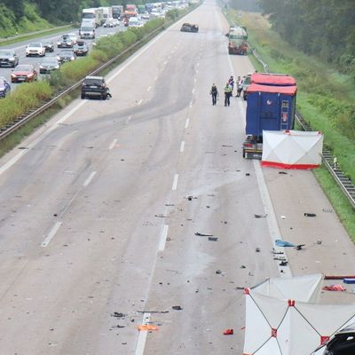 Unfall auf der A5