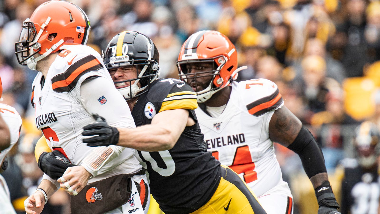 
                <strong>Woche 17: Pittsburgh Steelers at Cleveland Browns</strong><br>
                Es ist möglich, dass am letzten Spieltag alles in der AFC North entschieden ist. Es ist aber auch möglich, dass die Cleveland Browns tatsächlich die Chance kriegen, einen Division-Titel einzufahren. Die Steelers haben gegen das Washington Football Team schon Schwächen gezeigt, sie spielen außerdem noch gegen die Colts und die Bills - weitere Niederlagen sind also absolut nicht ausgeschlossen. Und das Jahr 2020 ist aktuell sowieso unberechenbar. 
              