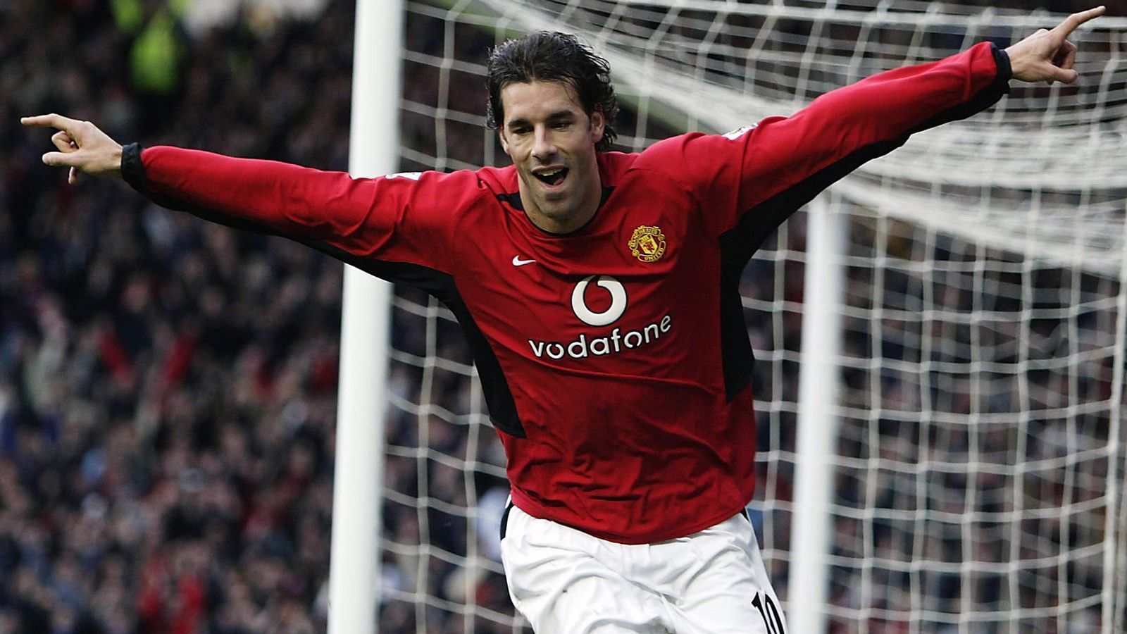 
                <strong>Platz 3: Ruud van Nistelrooy</strong><br>
                Pflichtspieltore: 150Pflichtspiele für Manchester United: 219
              