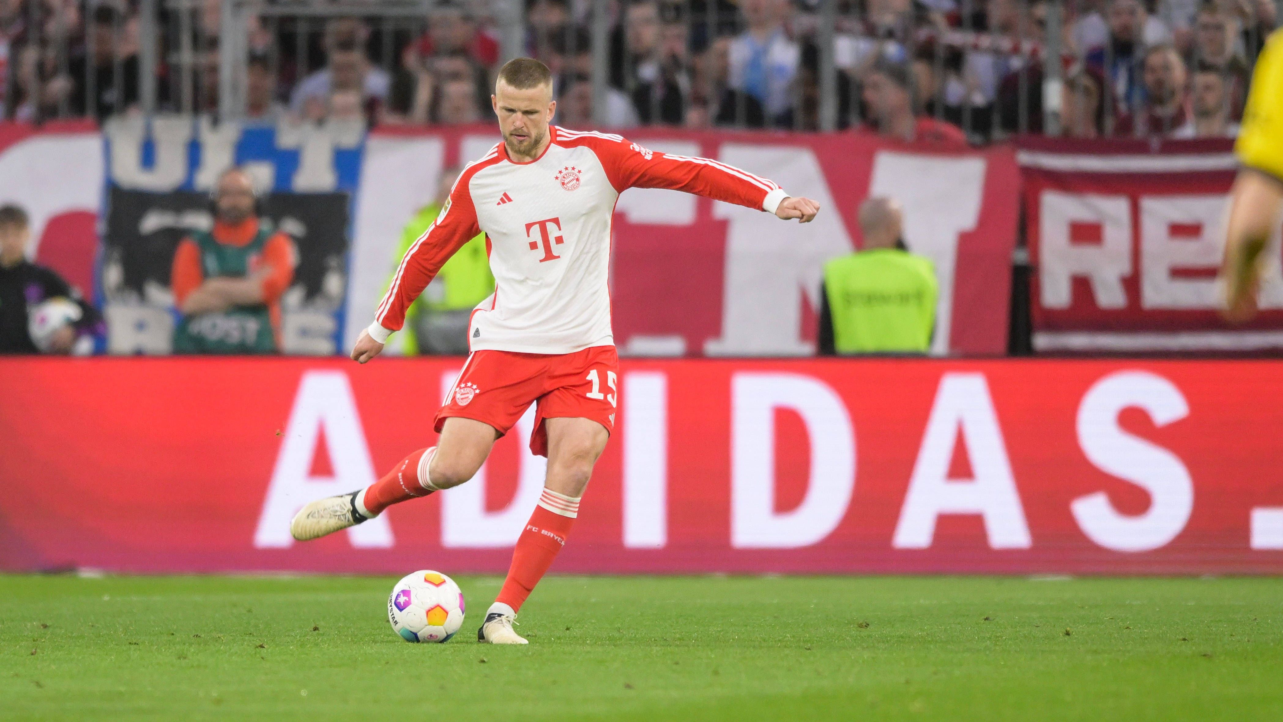 <strong>Eric Dier (FC Bayern München)</strong><br>Defensiv etwas mehr gefordert als bei den letzten Siegen und wie seine Nebenleute mit Problemen, wenn die Gäste schnell umschalten. Geht bei Standards mit nach vorne und muss eigentlich das 1:1 machen, doch Hummels kann seinen Kopfball noch klären (35.). Sein zweiter Kopfball nach Ecke geht vorbei (69.)<strong><em> ran</em>-Note: 4</strong>