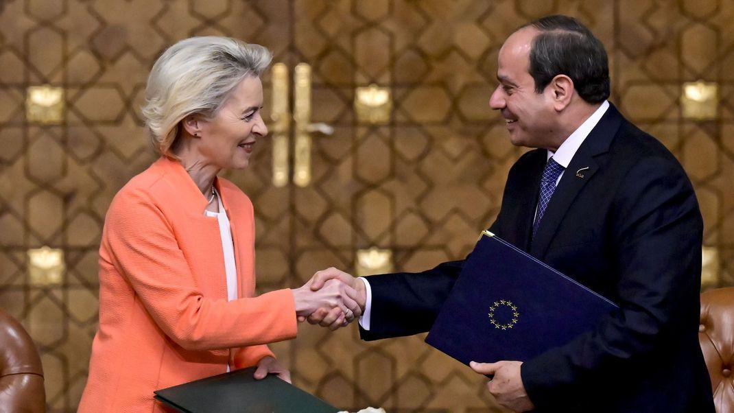 Angesichts steigender Flüchtlingszahlen will die EU ihre Zusammenarbeit mit Ägypten erheblich ausbauen.