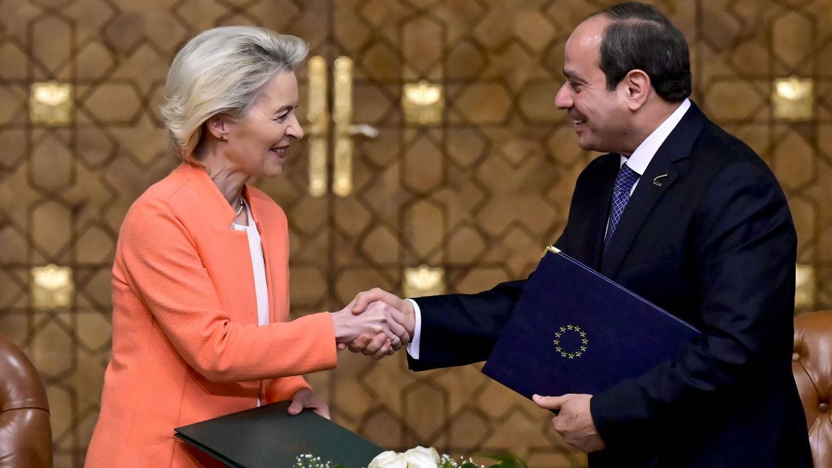 Angesichts steigender Flüchtlingszahlen will die EU ihre Zusammenarbeit mit Ägypten erheblich ausbauen.