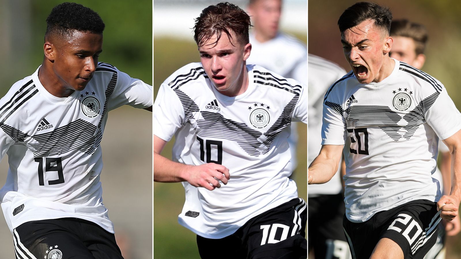 
                <strong>Kader der deutschen U17-Nationalmannschaft</strong><br>
                Sie sind die Hoffnungsträger von übermorgen. Die deutsche U17-Nationalmannschaft kämpfen in den nächsten Tagen um die Qualifikation für die EM-Endrunde. Für die Mannschaft von Trainer Michael Feichtenbeiner stehen drei Spiele an, zunächst gegen Weißrussland (20. März, ab 12 Uhr im kostenlosen Livestream auf ran.de), danach folgt die Begegnung gegen Island (23. März, ab 11 Uhr im kostenlosen Livestream auf ran.de) und zum Abschluss noch das Duell mit Slowenien (26. März, ab 12 Uhr im kostenlosen Livestream auf ran.de). ran.de stellt den Kader der U17-Nationalelf vor. (Stand: 16. März 2019)
              