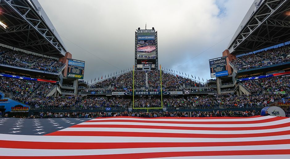 
                <strong>Seattle Seahawks: CenturyLink Field</strong><br>
                Baujahr: 1998.Kosten: 461 Millionen Dollar.Finanzierung aus öffentlichen Geldern: 300 Millionen Dollar.Kapazität: 69 000.Eröffnung: 2002.
              