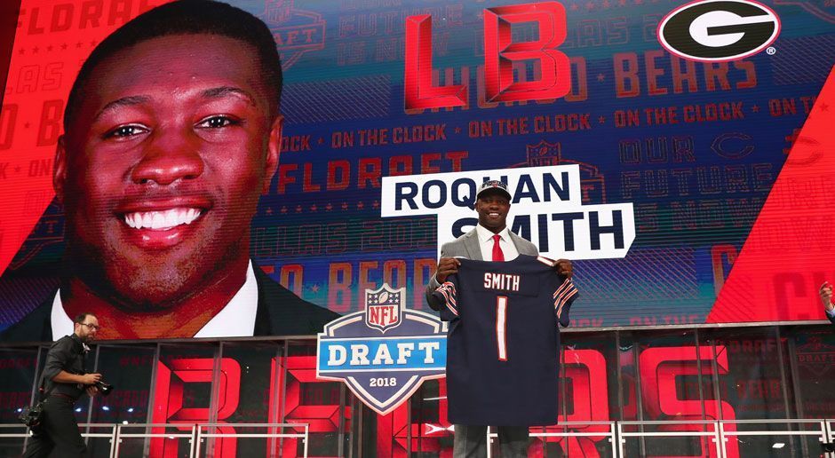 
                <strong>8. Roquan Smith (Outside Linebacker, Chicago Bears) </strong><br>
                Vermutetes Gehalt: 18.640.768 US-Dollar, davon 11.636.922 US-Dollar Signing Bonus.
              