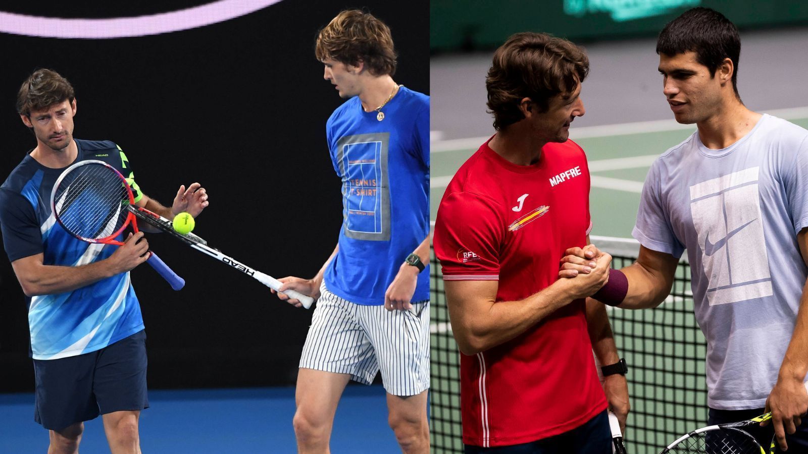 
                <strong>Alexander Zverev feuerte 2018 den späteren Erfolgstrainer von Alcaraz</strong><br>
                Kurz bevor Juan Carlos Ferrero vor fünf Jahren das Training des damals 15-jährigen Alcaraz übernahm, coachte der Spanier von Juli 2017 bis März 2018 Alexander Zverev. Doch es kam zum unschönen Ende zwischen dem Hamburger und dem früheren Weltranglisten-Ersten aus Spanien. Zverev feuerte Ferrero, weil dieser ihm "mangelnden Respekt" entgegen brachte, sagte der Deutsche damals. Ferreros Konter im spanischen Fernsehen: "Wenn man in jungen Jahren viel Geld verdient, kann einem schwindelig werden. Zu diesem Zeitpunkt sind das Umfeld des Spielers und seine Rolle entscheidende Faktoren." Das beweist er nun bei seinem Landsmann.
              