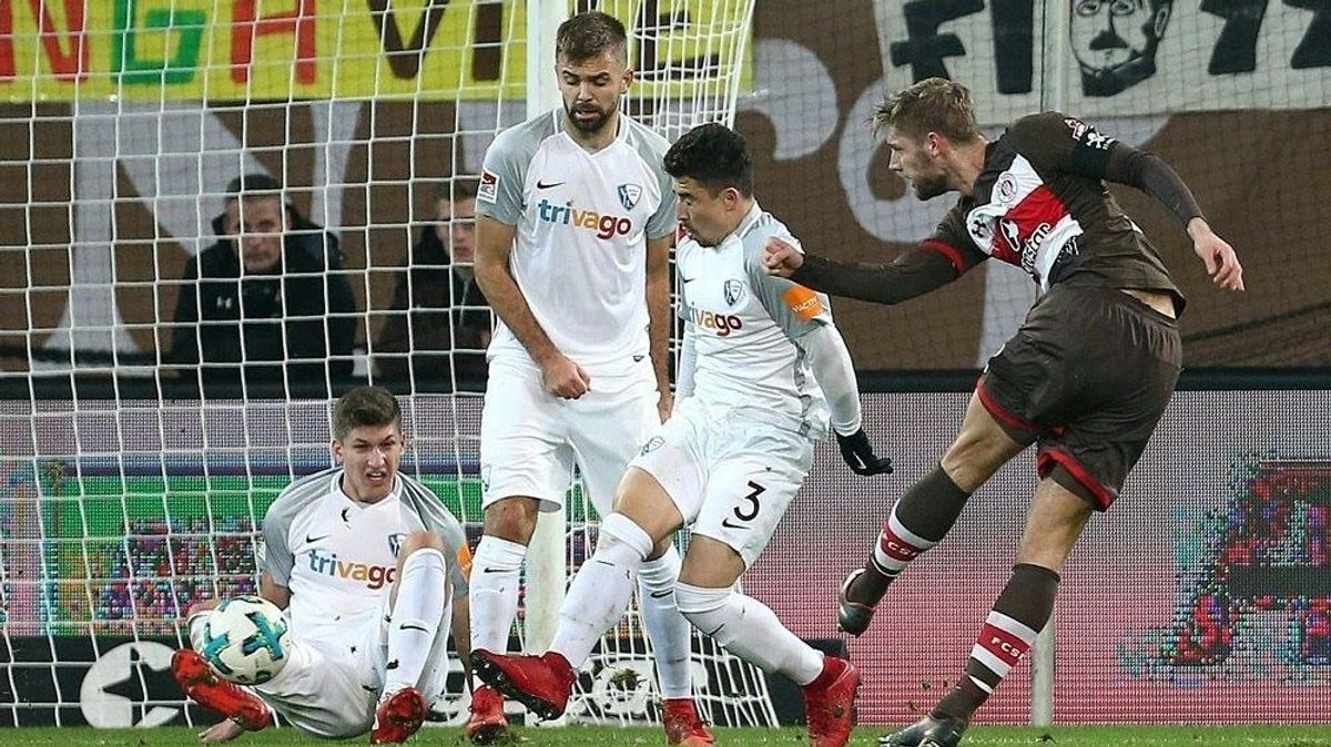 Lasse Sobiech (r.) erzielte das 1:0 für St. Pauli