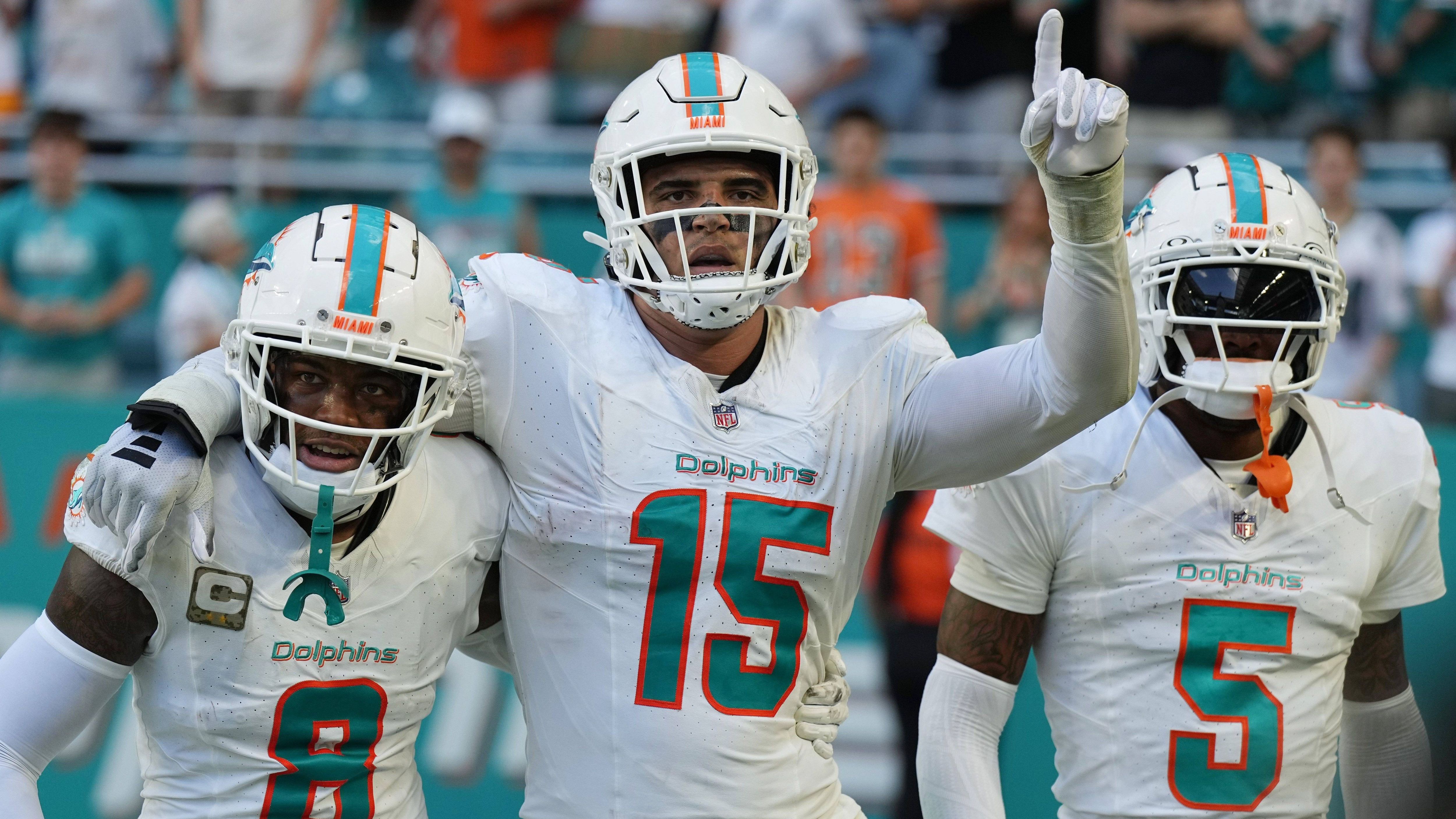 <strong>Platz 2: Miami Dolphins - 50,8 Millionen US-Dollar</strong><br>Anzahl der Spieler: 11<br>Top-Verdiener: Xavien Howard (CB) - 25,9 Millionen US-Dollar*<br>Durchschnitts-Cap-Space pro Spieler: 4,6 Millionen US-Dollar<br>Prozentualer Anteil der&nbsp;Secondary am Cap Space: 19,78%<br><br>*Zwar wurde Howard bei den Dolphins entlassen, beim Cap Space wird er dennoch weiterhin eingerechnet.