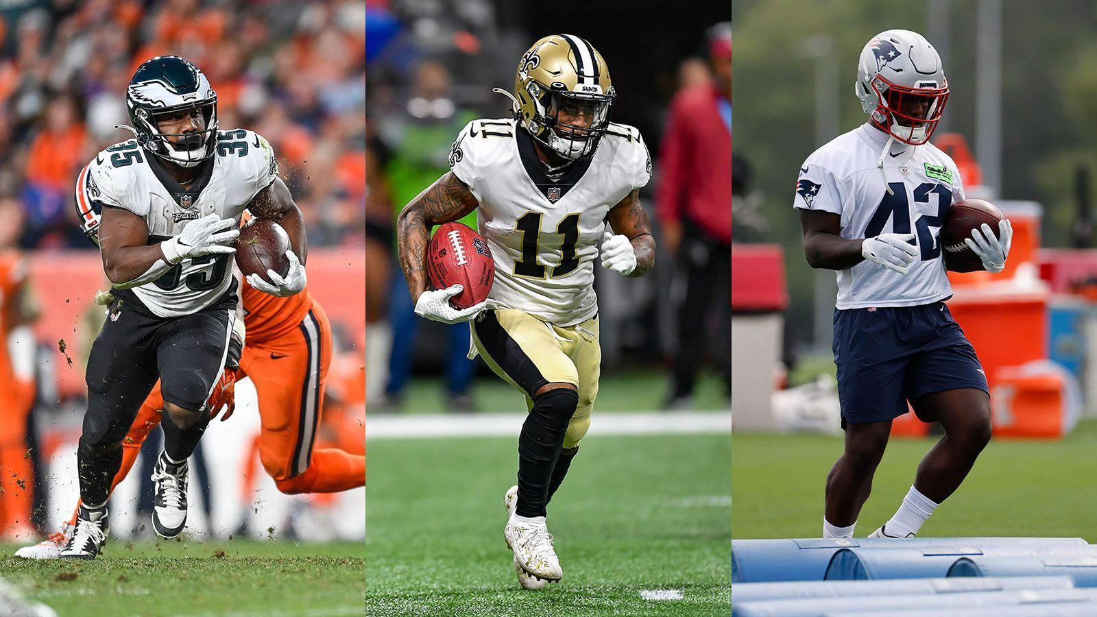 
                <strong>Die Kleinsten</strong><br>
                Die folgenden Spieler sind alle 1,67 Meter klein:&#x2022; Boston Scott (Running Back, Philadelphisa Eagles)<br>&#x2022; Deonte Harty (Kick Returner, New Orleans Saints)<br>&#x2022; J.J. Taylor (Running Back, New England Patriots)<br>
              