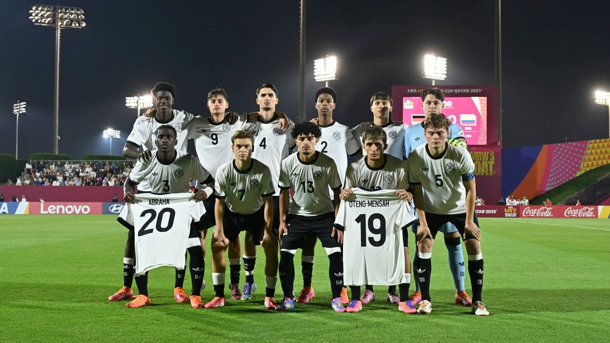 Die U21 beim WM-Auftakt gegen Kolumbien