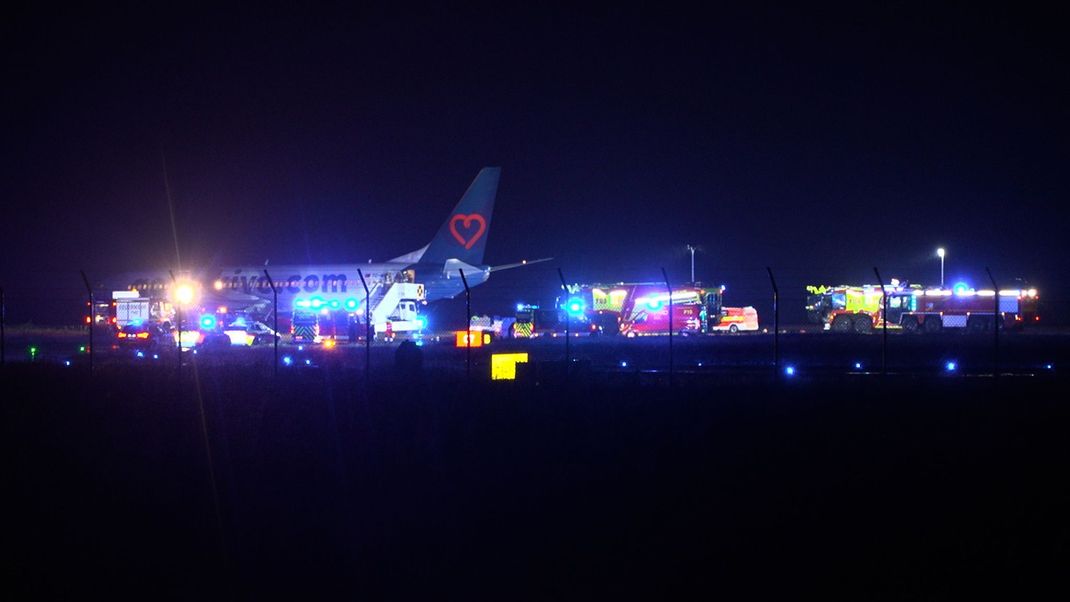 Bei dem Vorfall am Flughafen Münster Osnabrück wurde niemand verletzt.