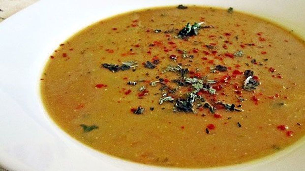 Tuerkische-Linsensuppe