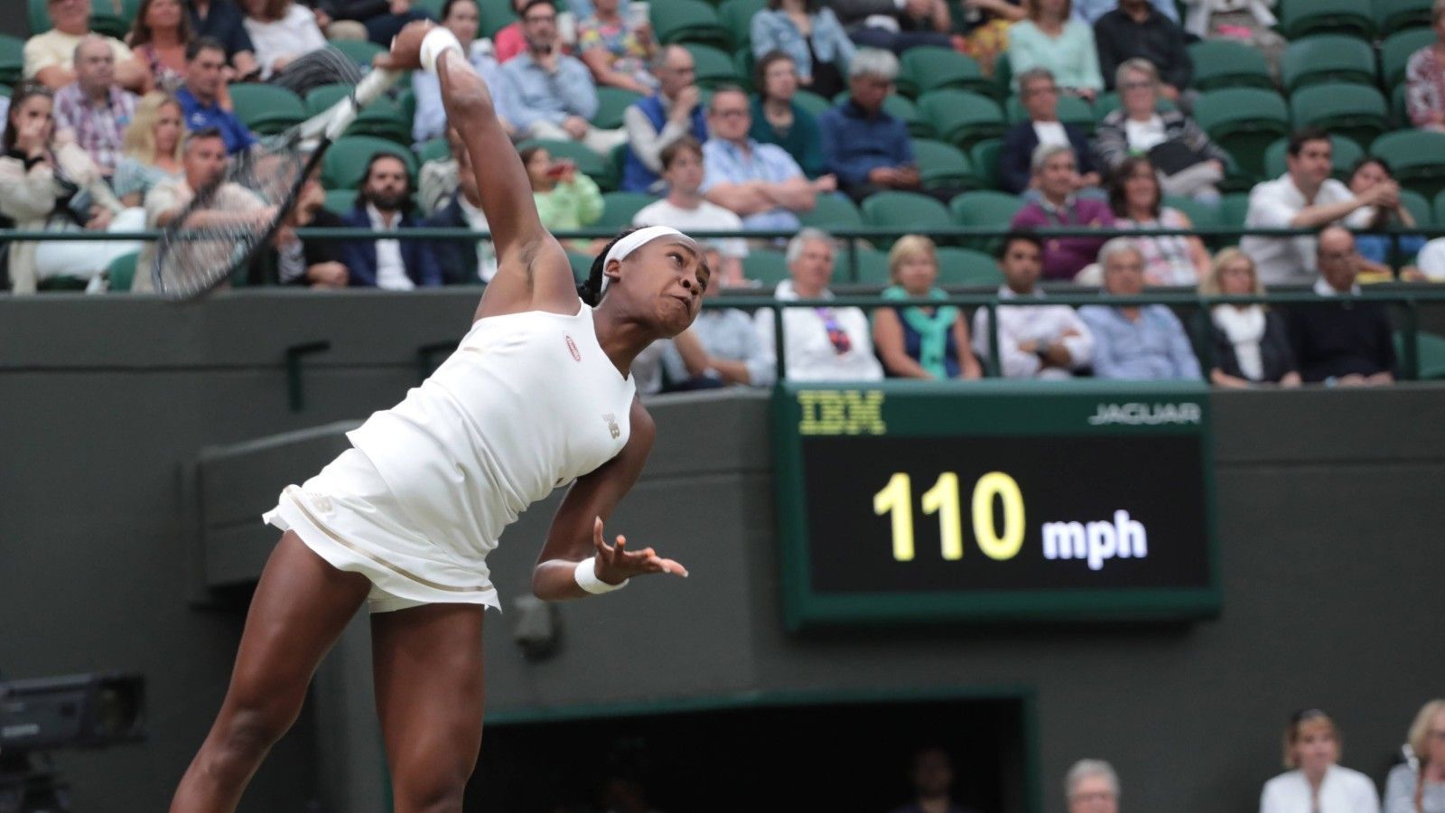 
                <strong>Cori Gauff: Wunderkind erobert Wimbledon</strong><br>
                Cocos große Waffe ist ihr Aufschlag. Ihr schnellster wurde mit 190 Stundenkilometern gemessen.
              