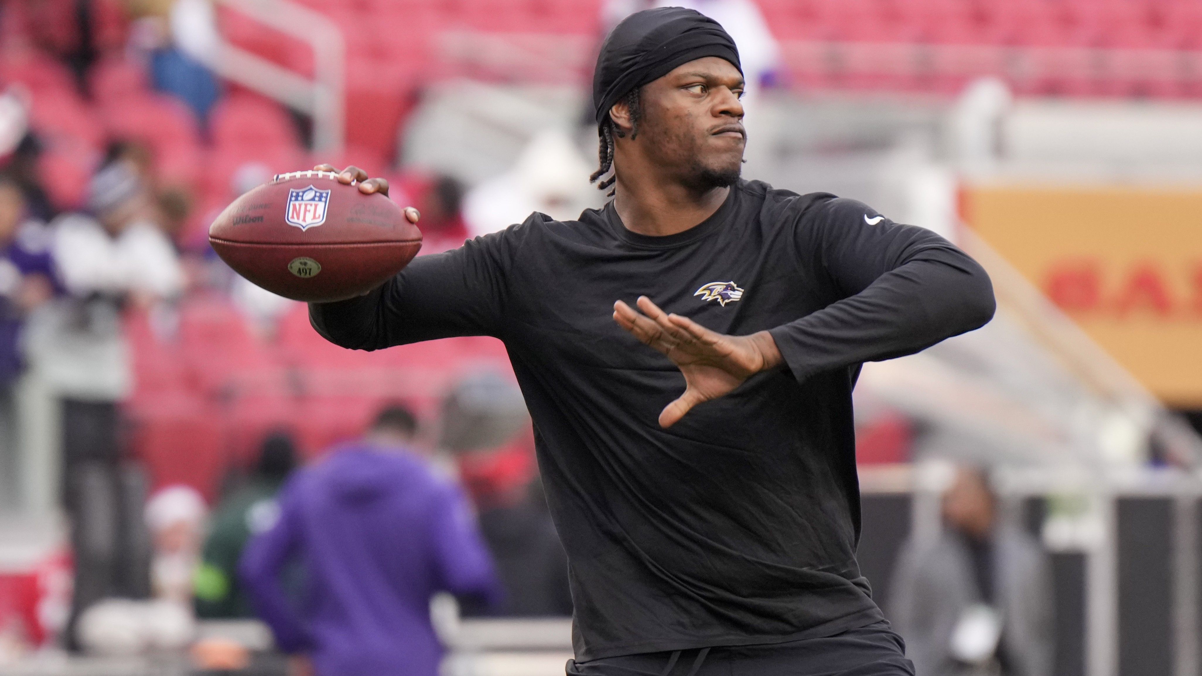 <strong>7. Platz:</strong> Lamar Jackson (Baltimore Ravens)<br><strong>Speed-Rating:</strong>&nbsp;96