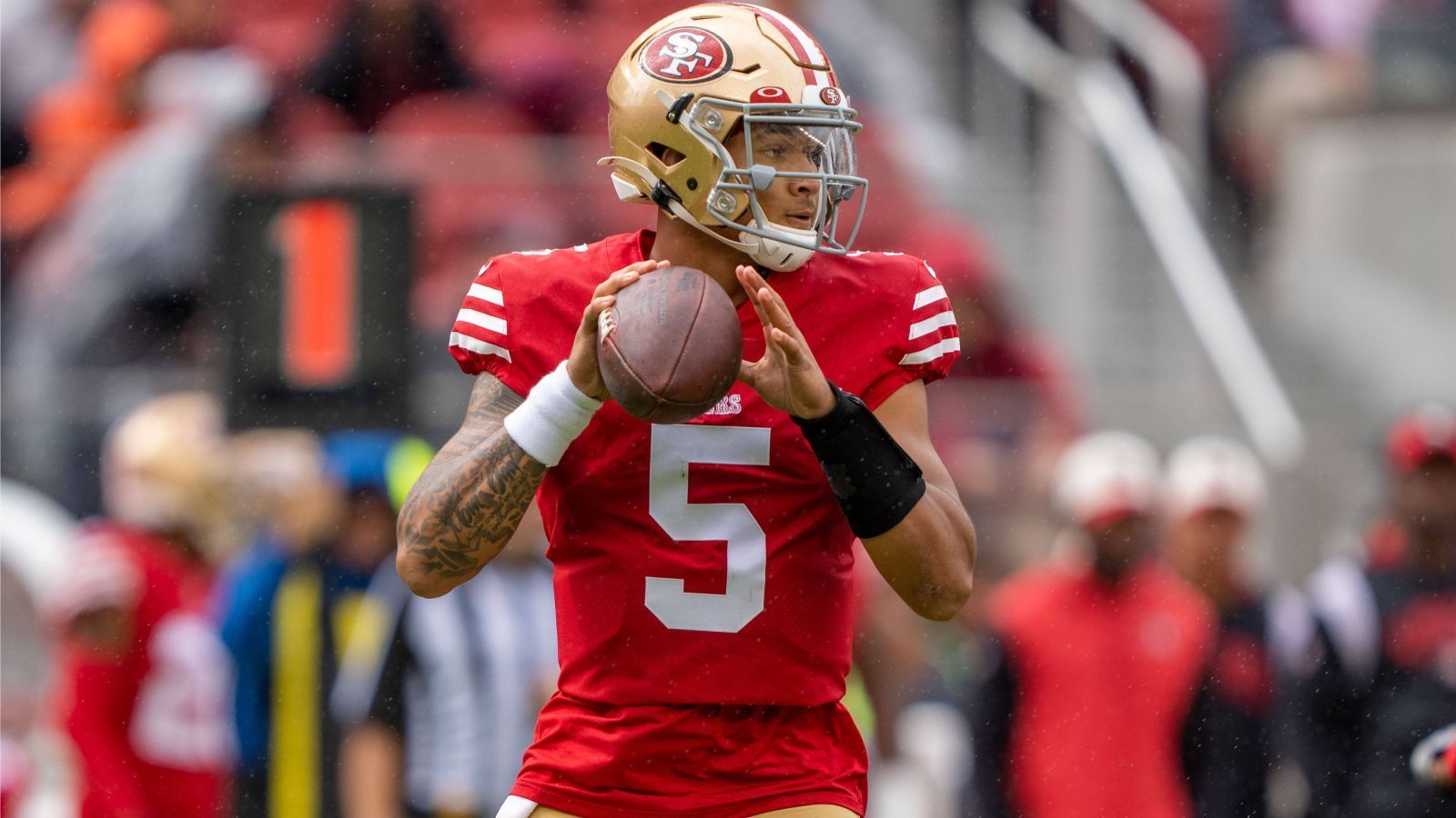 
                <strong>Platz 45: Trey Lance</strong><br>
                &#x2022; Team: San Francisco 49ers<br>&#x2022; Position: Quarterback<br>&#x2022; Platzierung im Vorjahr: 44<br>
              