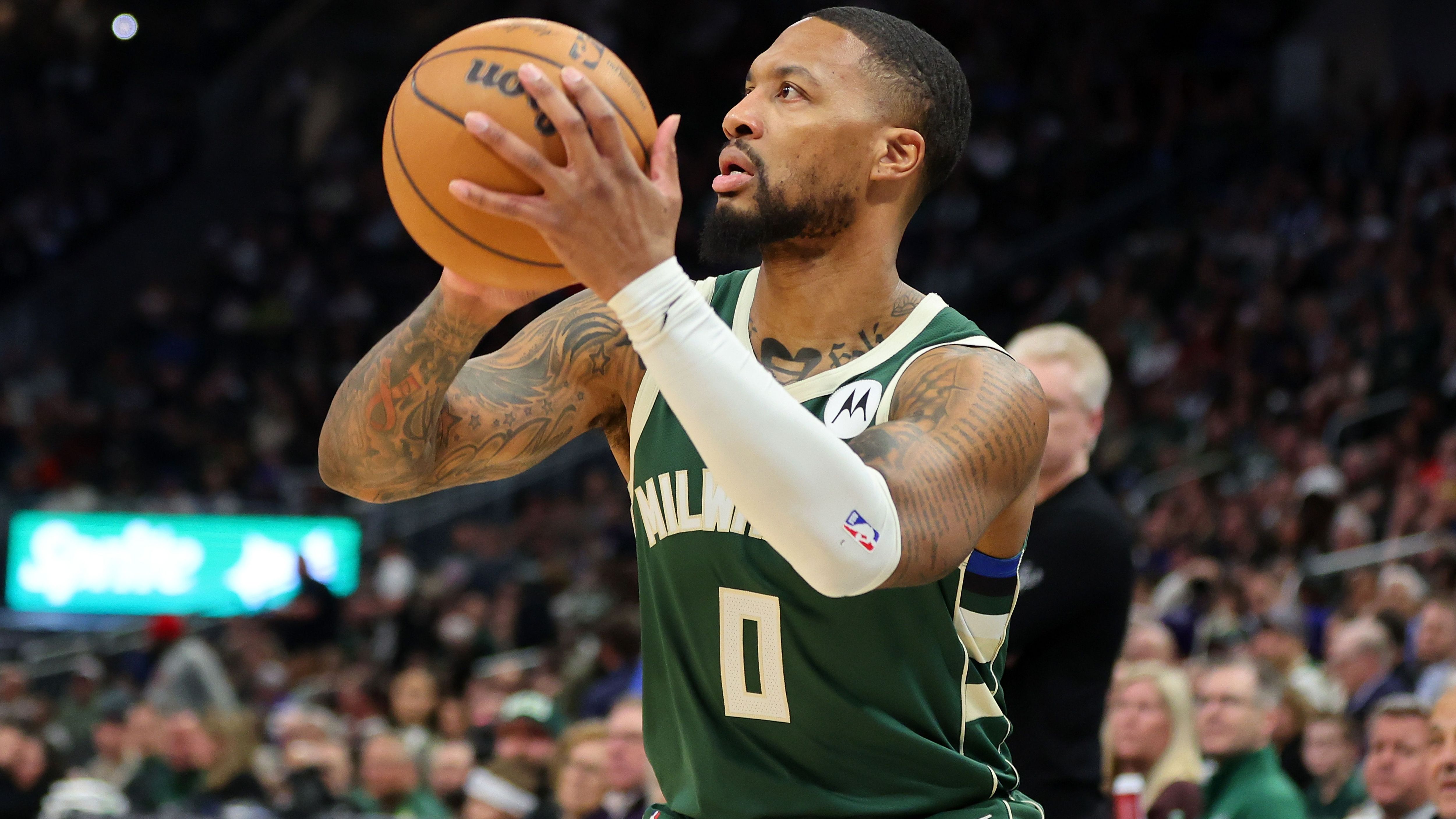 <strong>Damian Lillard (Eastern Conference) - Starter</strong><br>Position: Guard<br>Team: Milwaukee Bucks<br>Stats pro Spiel 2023/2024: 24,9 Punkte, 4,2 Rebounds, 6,8 Assists<br>All-Star-Teilnahmen: 8