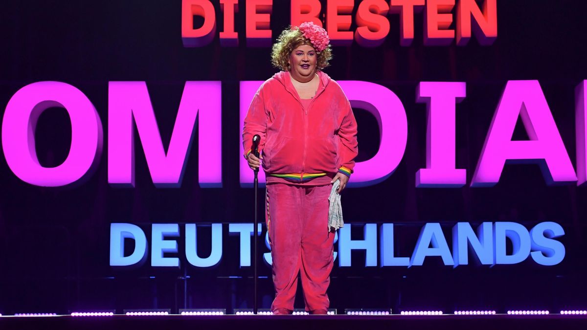 Cindy aus Marzahn bei Die besten Comedians Deutschlands